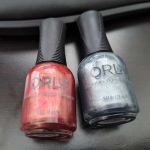 Orly Shimmering Mauve & Fluidity